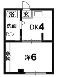 竹内ビルの物件間取画像